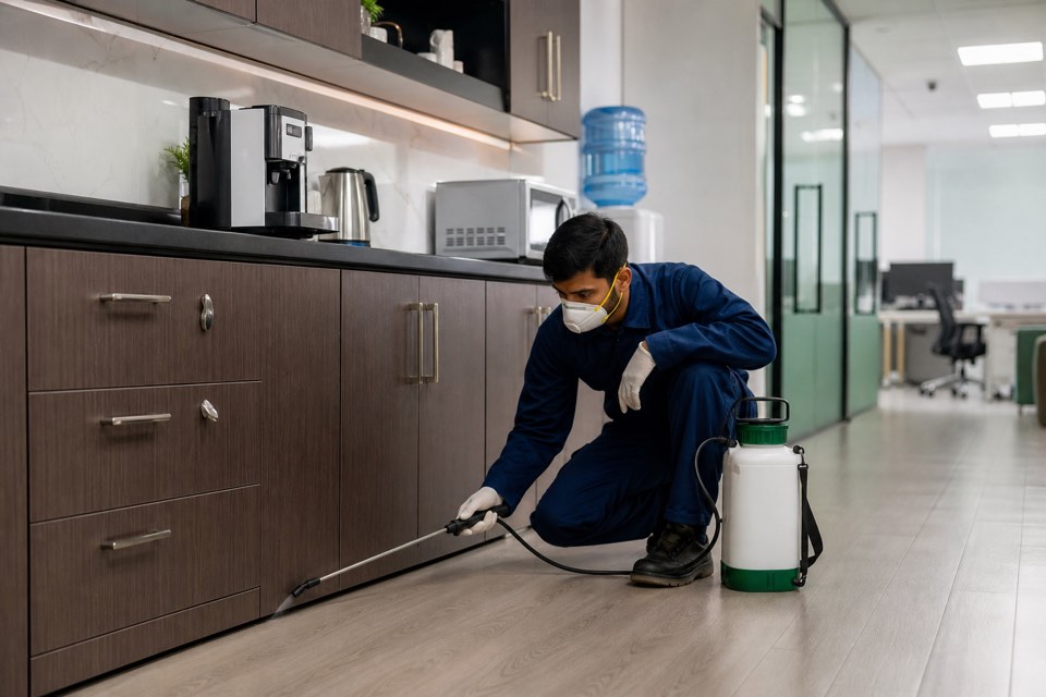 Institutional pest control crew in Gurgaon